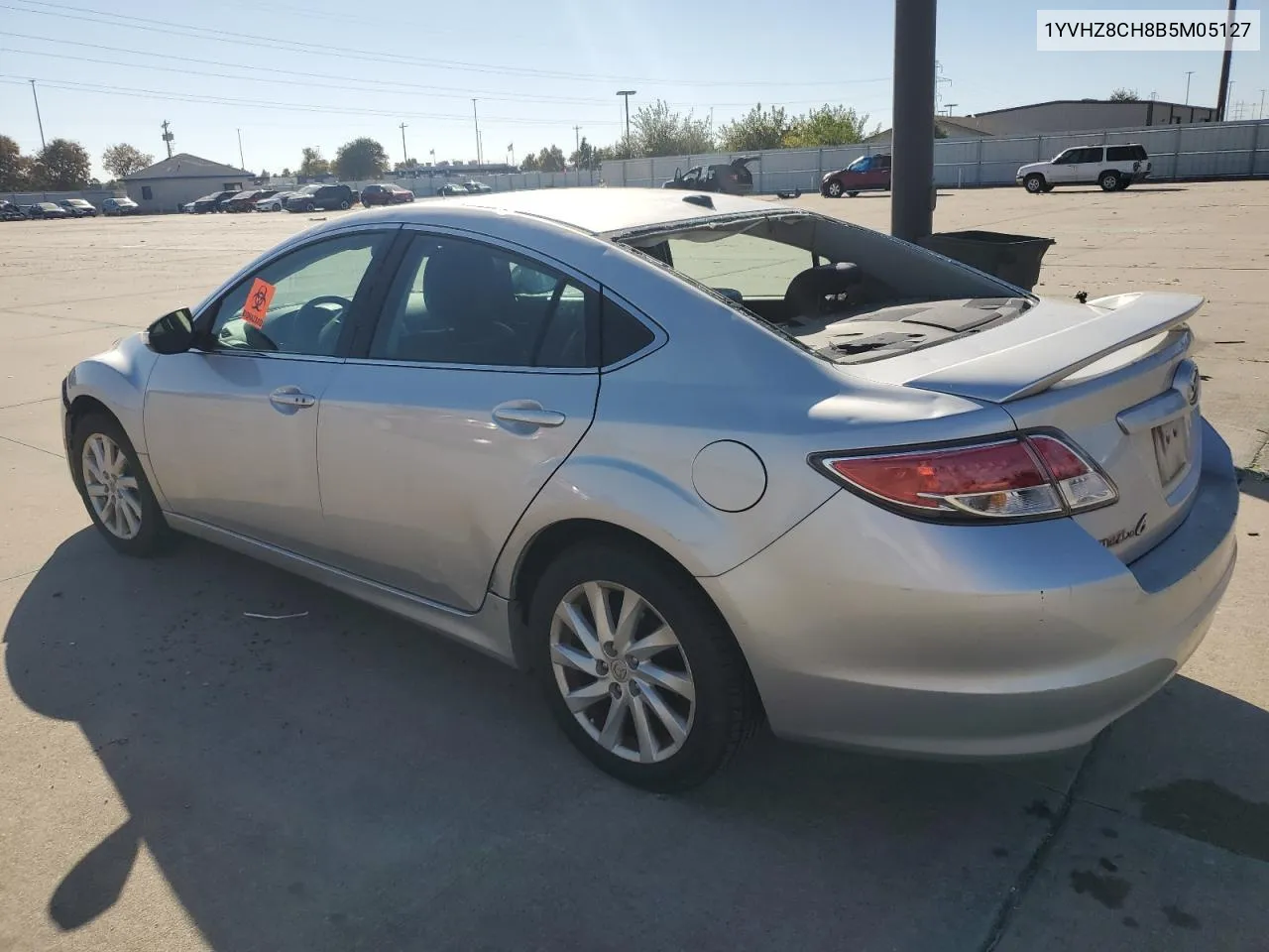 2011 Mazda 6 I VIN: 1YVHZ8CH8B5M05127 Lot: 77703124