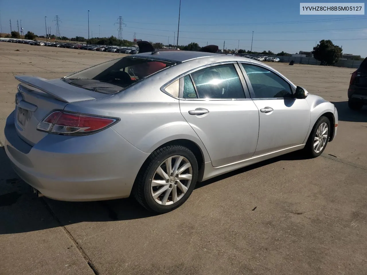 2011 Mazda 6 I VIN: 1YVHZ8CH8B5M05127 Lot: 77703124