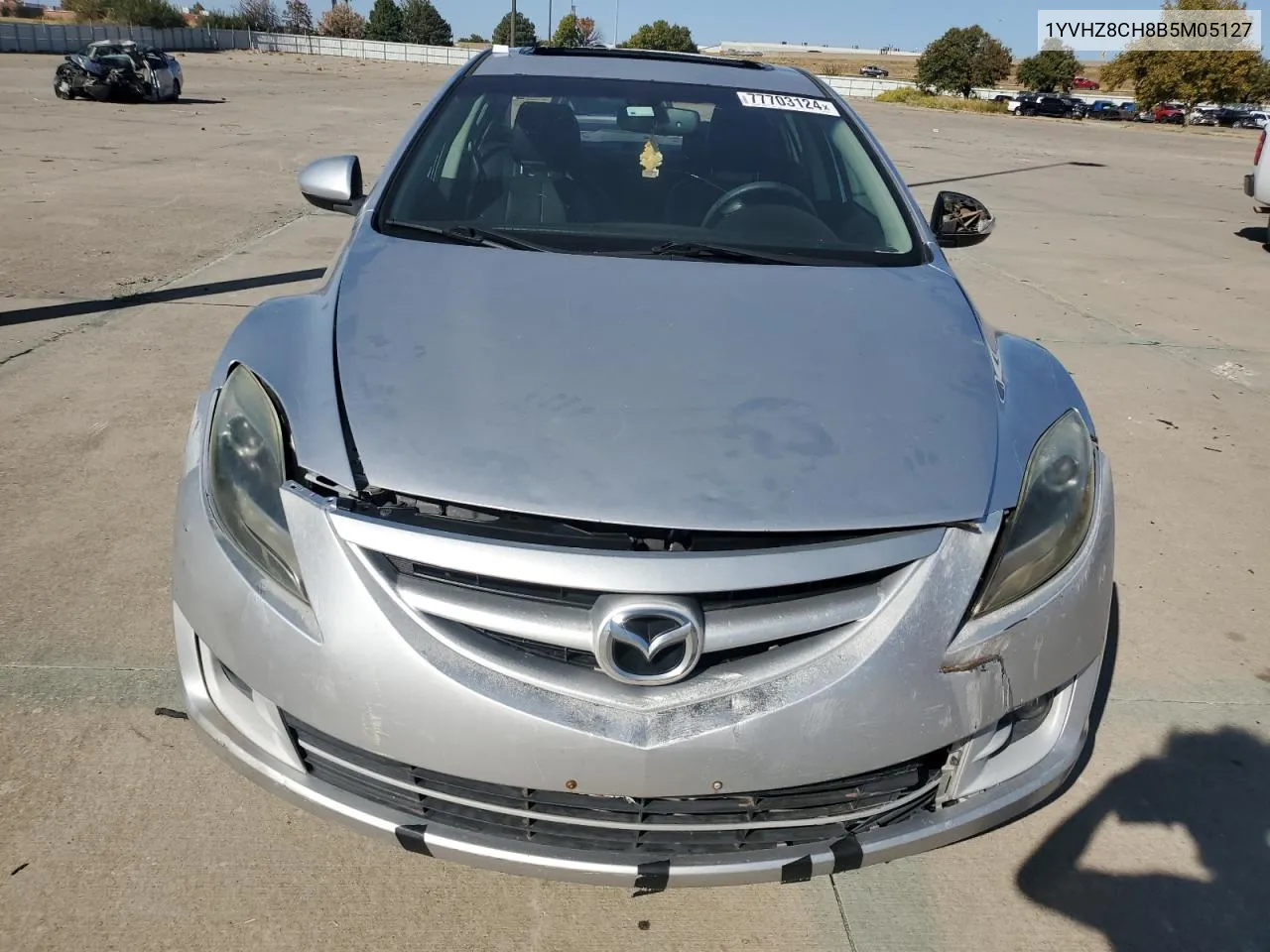 2011 Mazda 6 I VIN: 1YVHZ8CH8B5M05127 Lot: 77703124