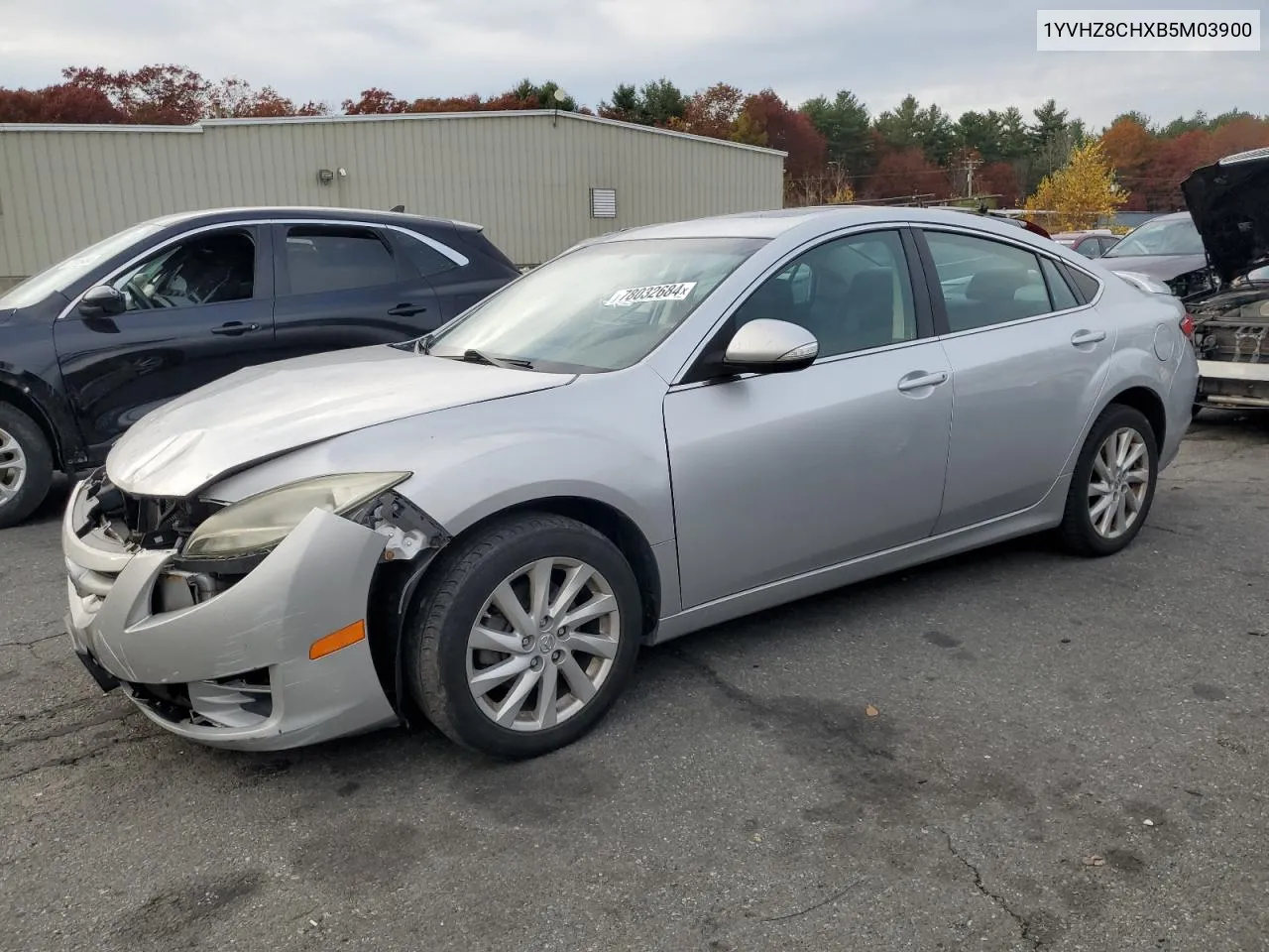 2011 Mazda 6 I VIN: 1YVHZ8CHXB5M03900 Lot: 78032684