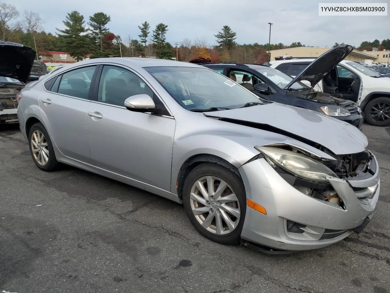 2011 Mazda 6 I VIN: 1YVHZ8CHXB5M03900 Lot: 78032684