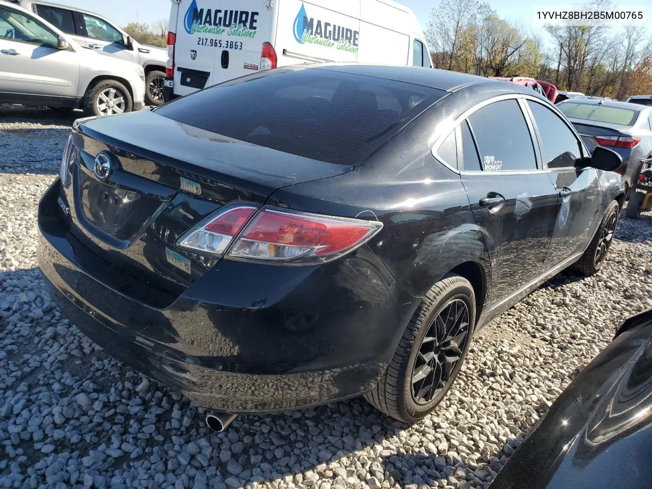 2011 Mazda 6 I VIN: 1YVHZ8BH2B5M00765 Lot: 80009604