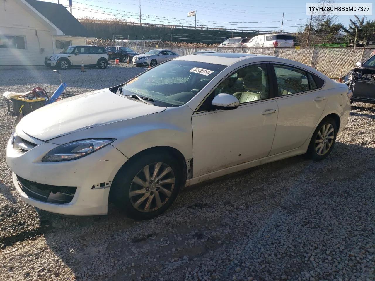 2011 Mazda 6 I VIN: 1YVHZ8CH8B5M07377 Lot: 80108614