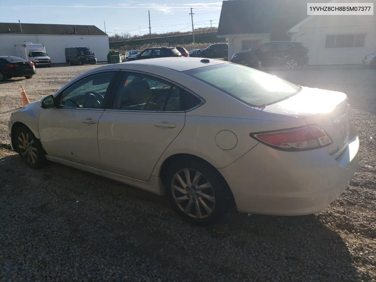 2011 Mazda 6 I VIN: 1YVHZ8CH8B5M07377 Lot: 80108614