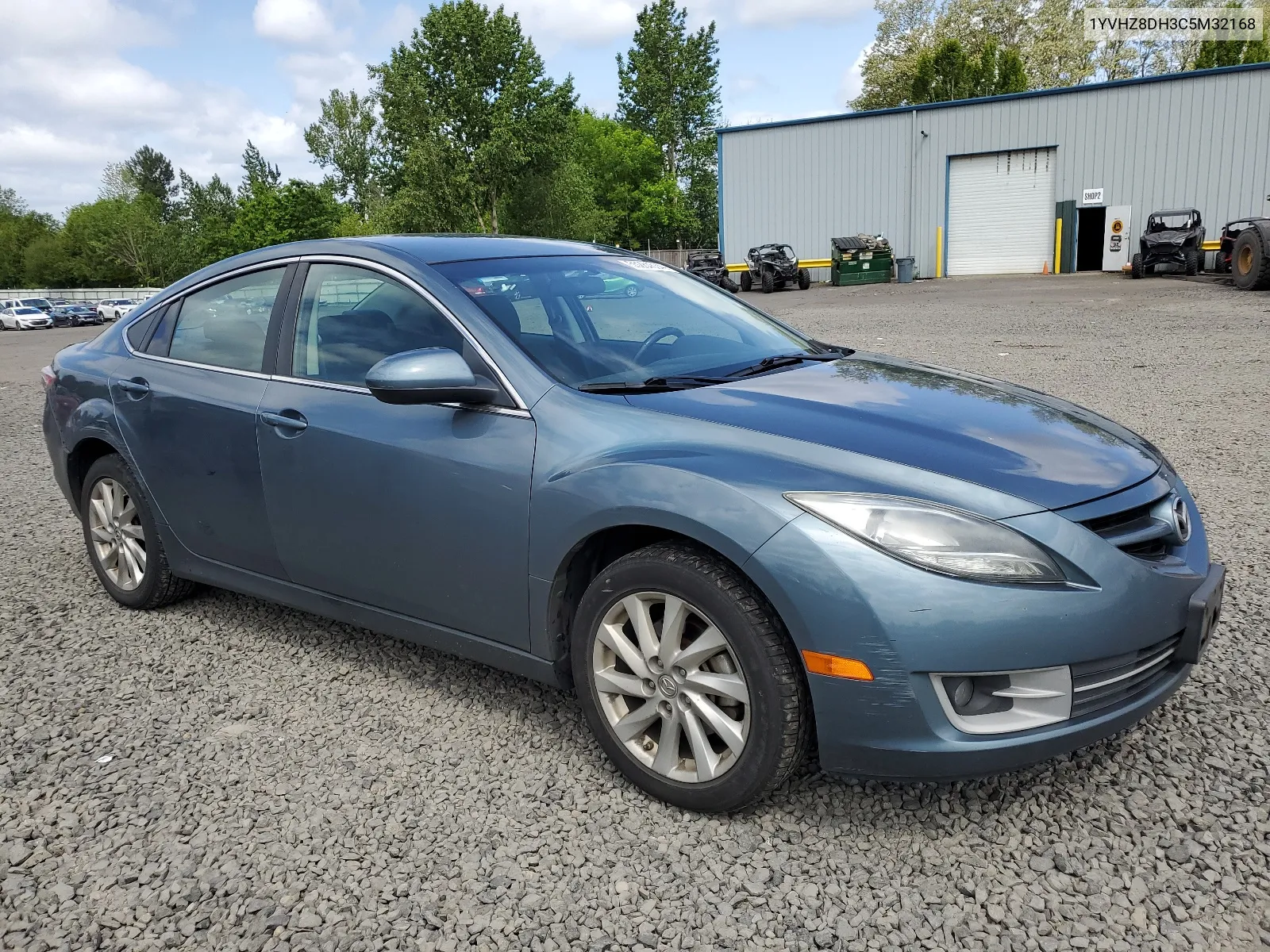 2012 Mazda 6 I VIN: 1YVHZ8DH3C5M32168 Lot: 55284534