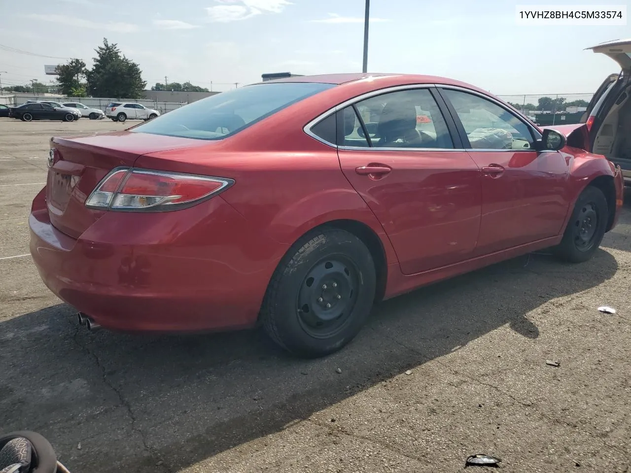 2012 Mazda 6 I VIN: 1YVHZ8BH4C5M33574 Lot: 62877224