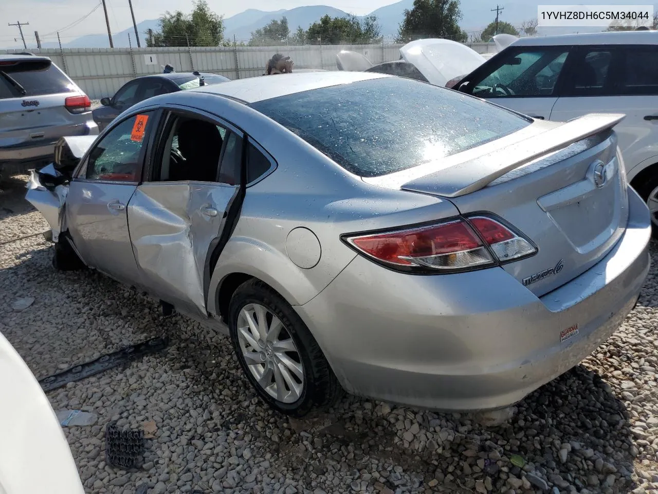 2012 Mazda 6 I VIN: 1YVHZ8DH6C5M34044 Lot: 65417434