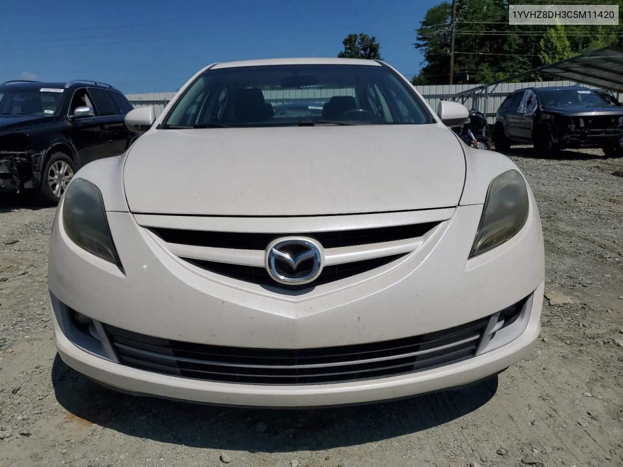 2012 Mazda 6 I VIN: 1YVHZ8DH3C5M11420 Lot: 67461544