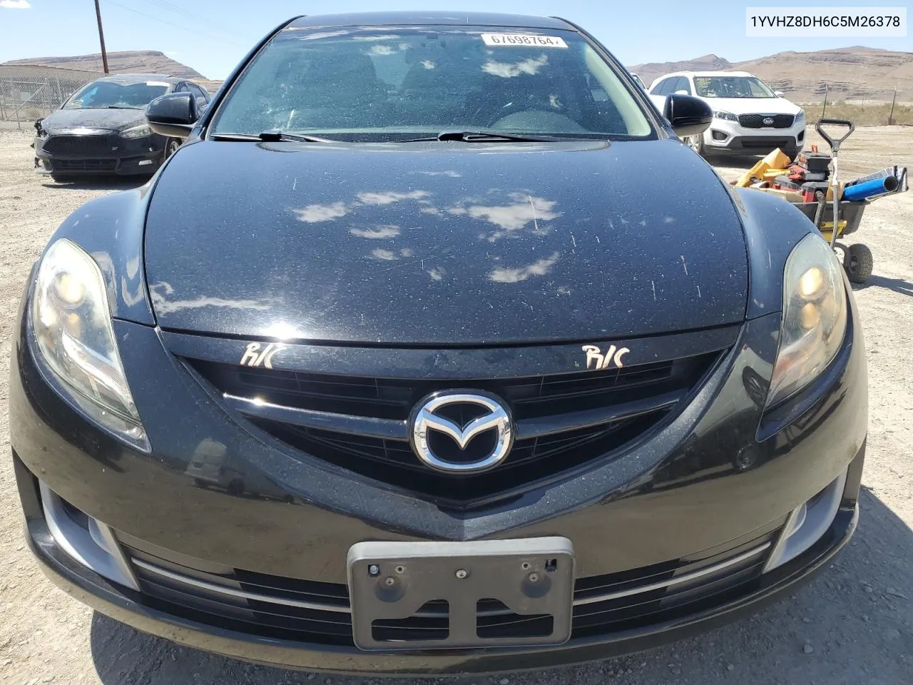 2012 Mazda 6 I VIN: 1YVHZ8DH6C5M26378 Lot: 67698764