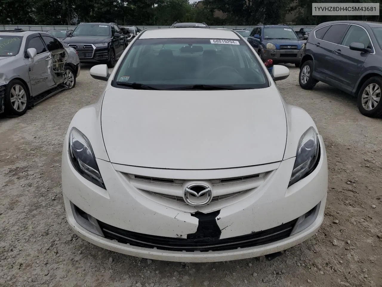 1YVHZ8DH4C5M43681 2012 Mazda 6 I