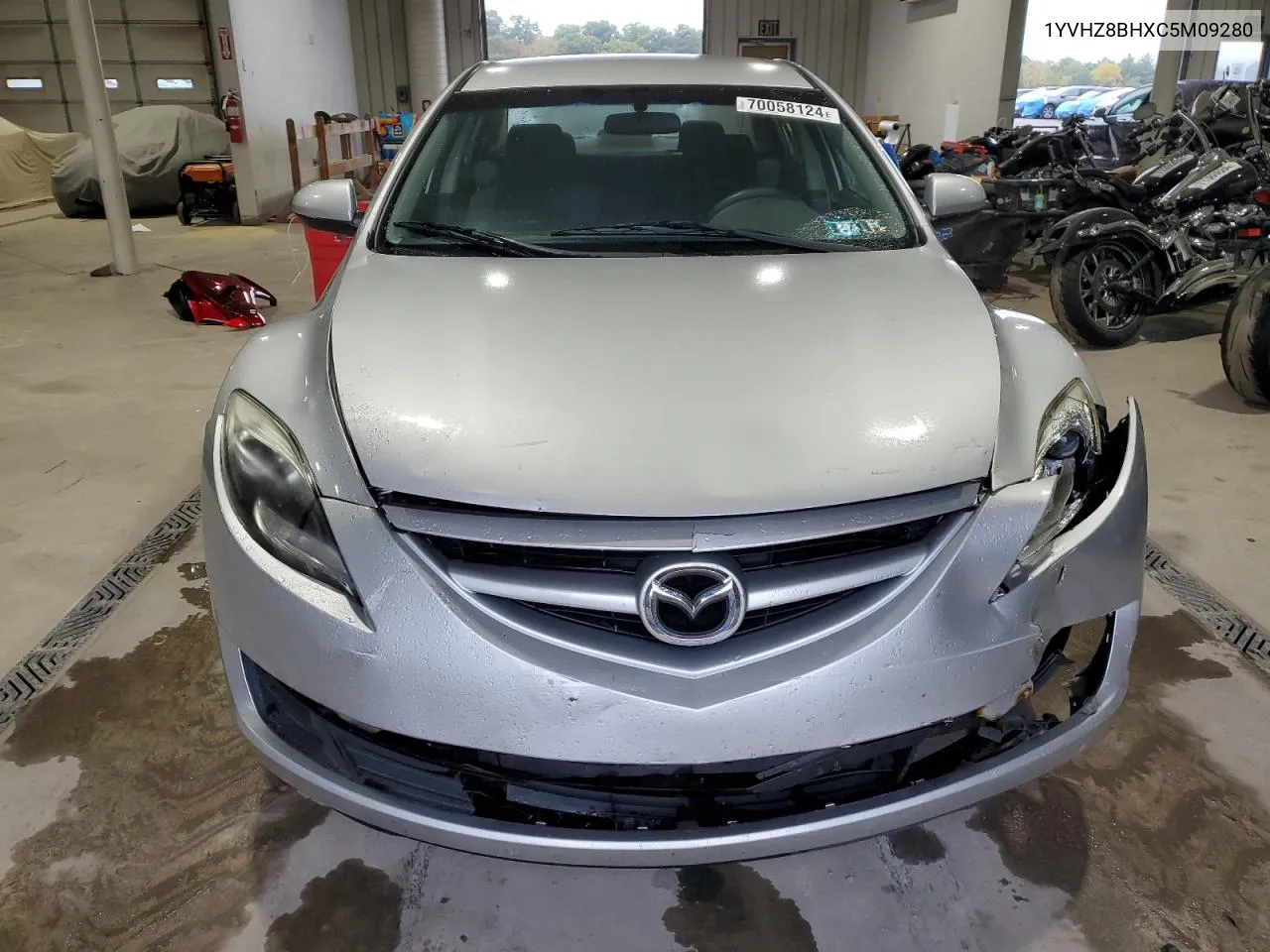 2012 Mazda 6 I VIN: 1YVHZ8BHXC5M09280 Lot: 70058124