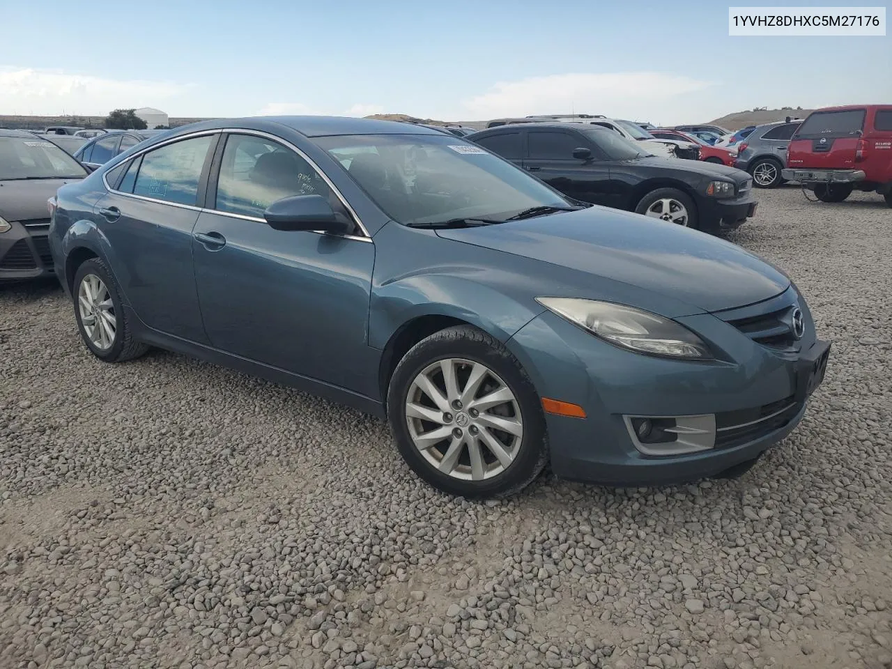 2012 Mazda 6 I VIN: 1YVHZ8DHXC5M27176 Lot: 70432584