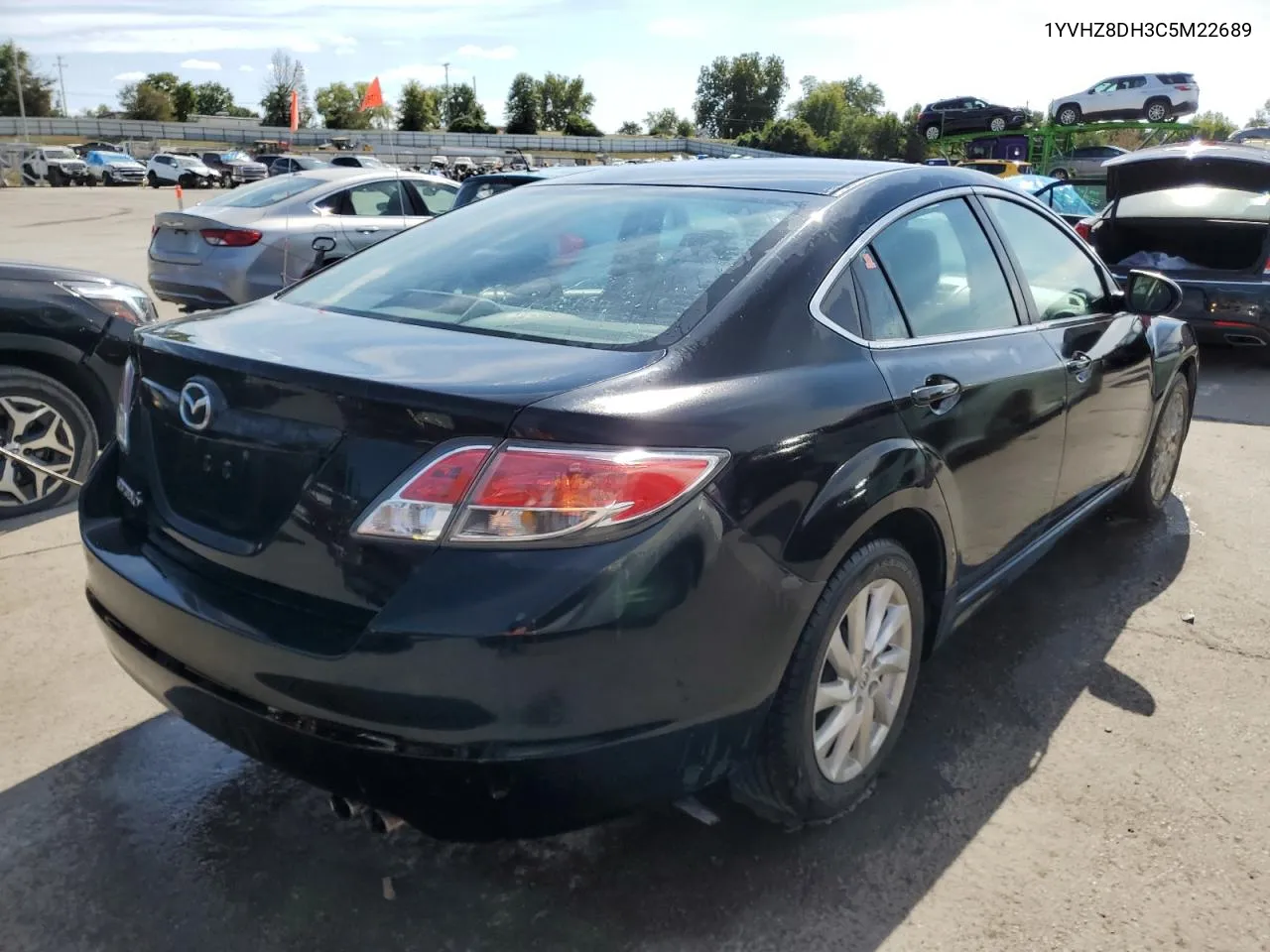 1YVHZ8DH3C5M22689 2012 Mazda 6 I