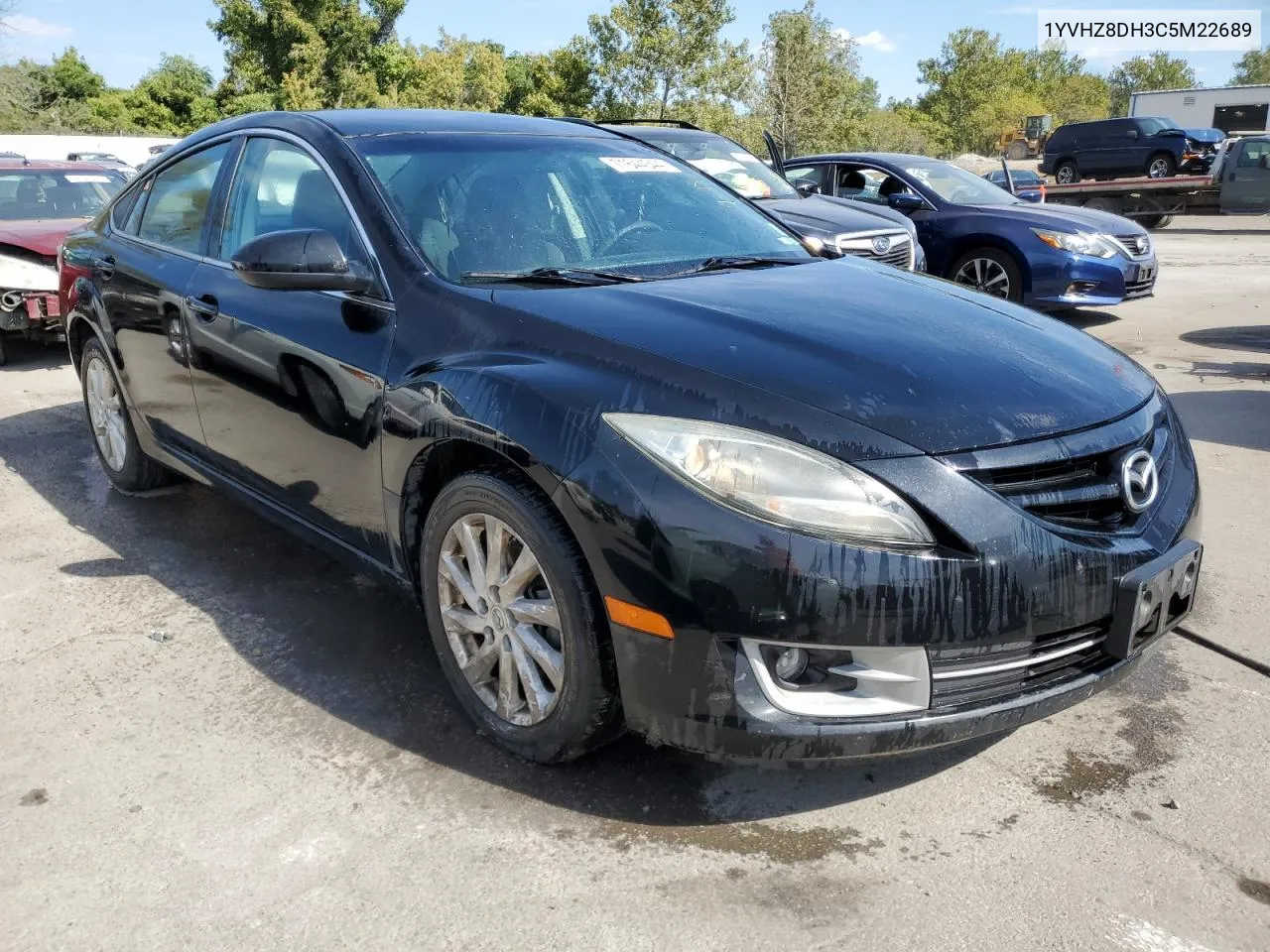 2012 Mazda 6 I VIN: 1YVHZ8DH3C5M22689 Lot: 71644344