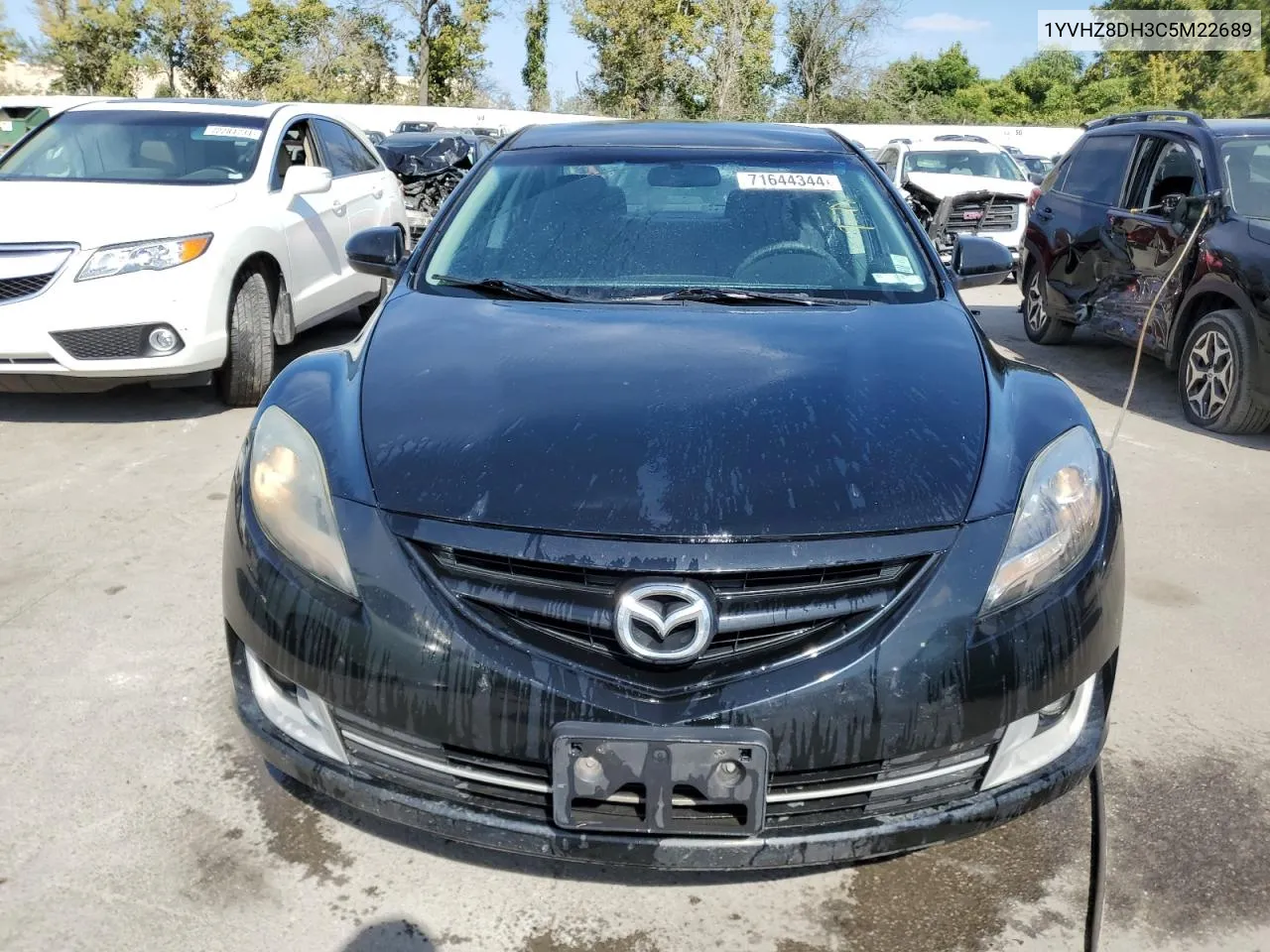 2012 Mazda 6 I VIN: 1YVHZ8DH3C5M22689 Lot: 71644344