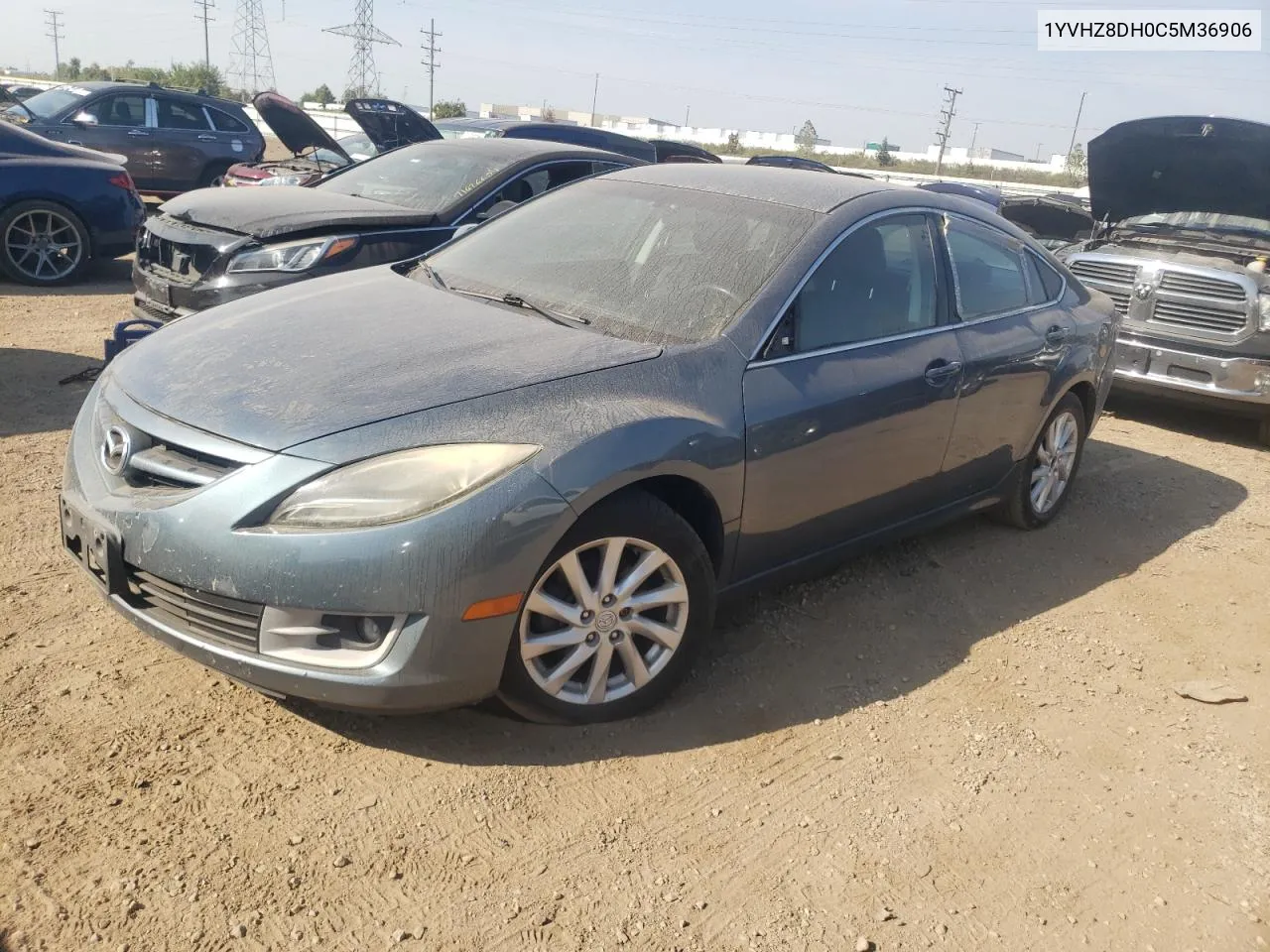 1YVHZ8DH0C5M36906 2012 Mazda 6 I