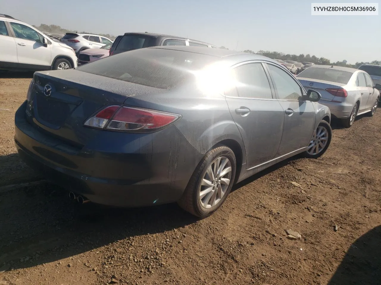 1YVHZ8DH0C5M36906 2012 Mazda 6 I