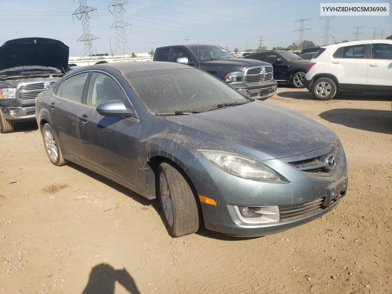 1YVHZ8DH0C5M36906 2012 Mazda 6 I