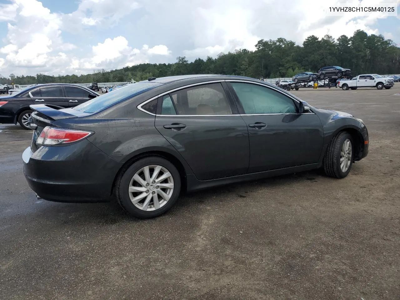 2012 Mazda 6 I VIN: 1YVHZ8CH1C5M40125 Lot: 71993514