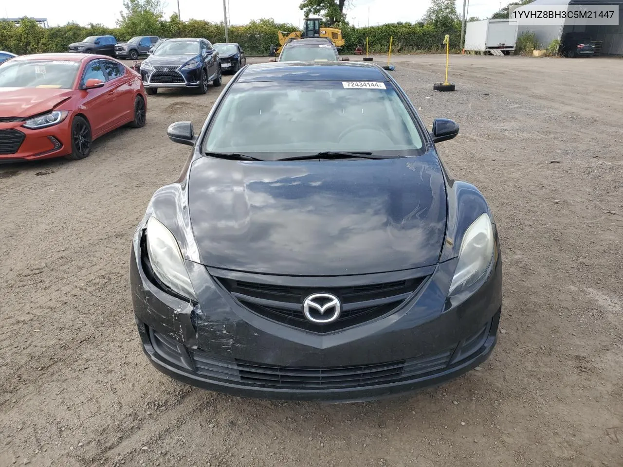 1YVHZ8BH3C5M21447 2012 Mazda 6 I