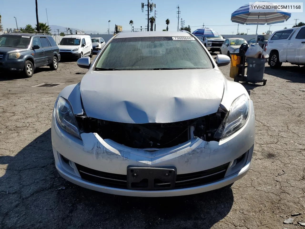 1YVHZ8DH8C5M11168 2012 Mazda 6 I