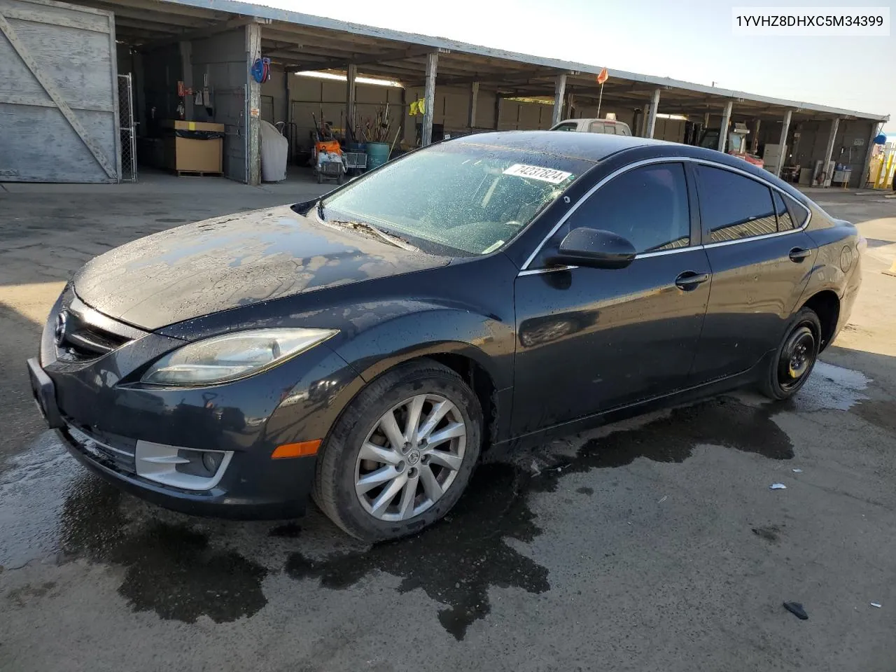 1YVHZ8DHXC5M34399 2012 Mazda 6 I