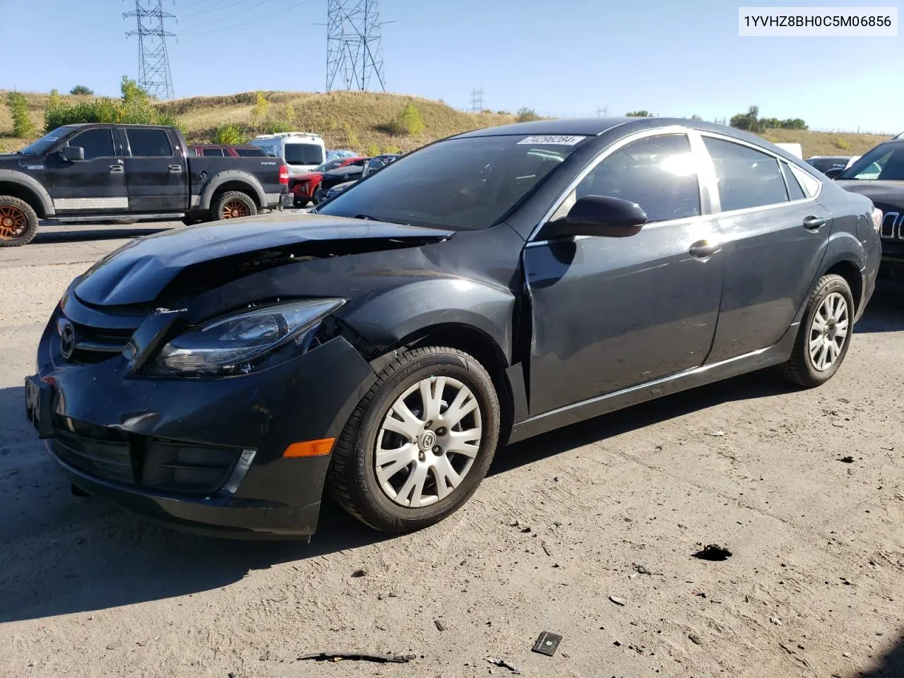 2012 Mazda 6 I VIN: 1YVHZ8BH0C5M06856 Lot: 74296284