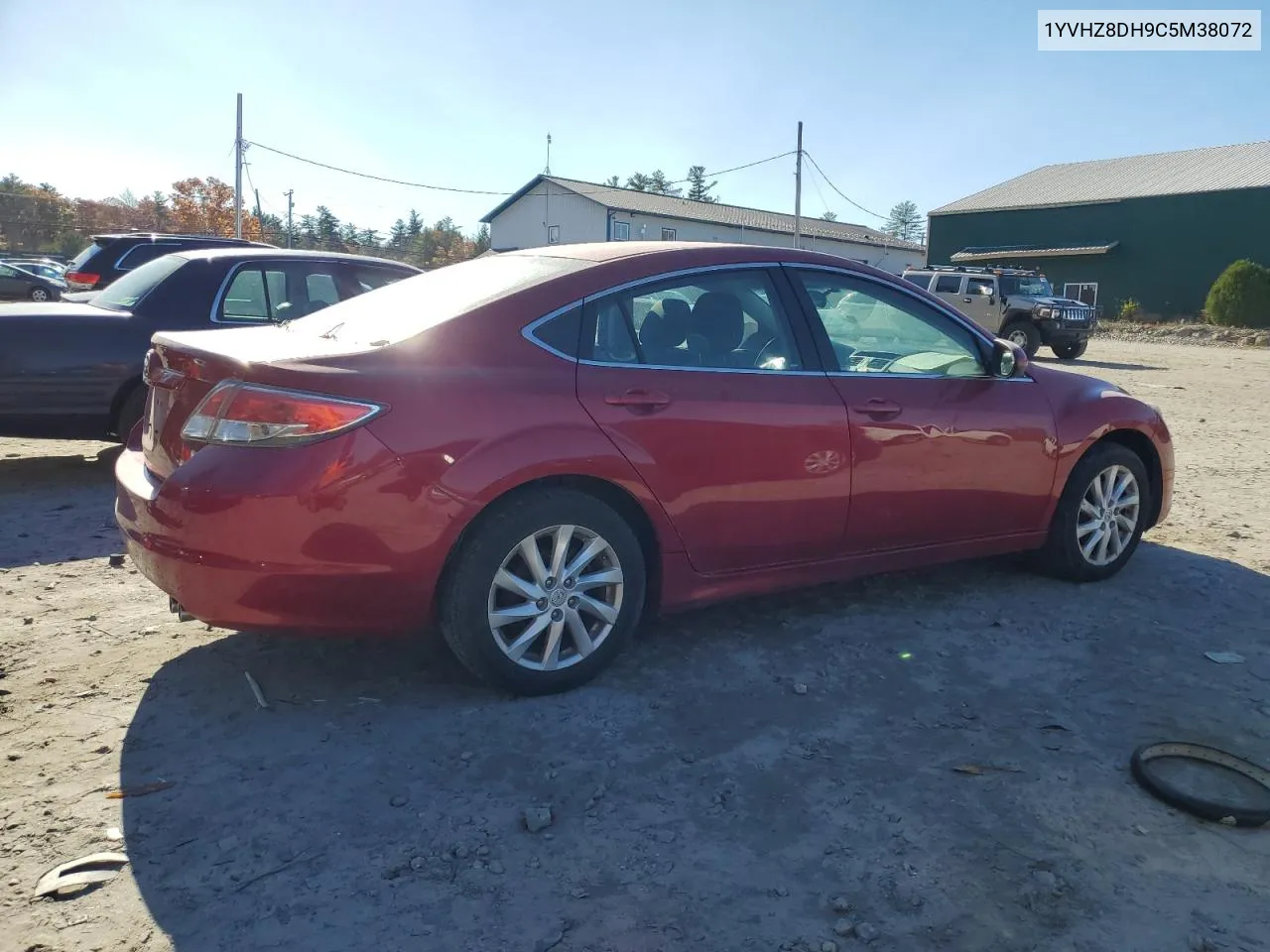 2012 Mazda 6 I VIN: 1YVHZ8DH9C5M38072 Lot: 77233734