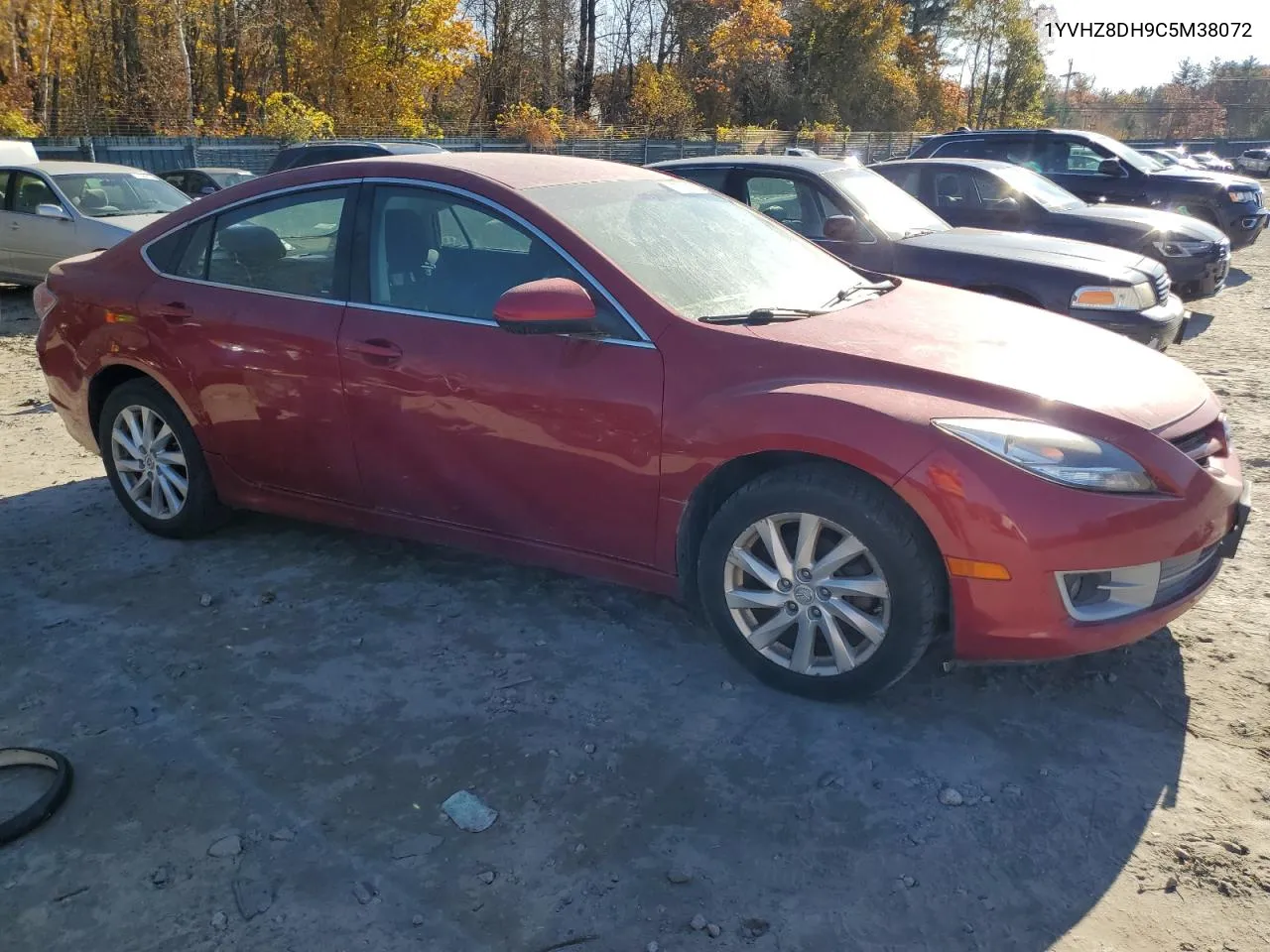 2012 Mazda 6 I VIN: 1YVHZ8DH9C5M38072 Lot: 77233734