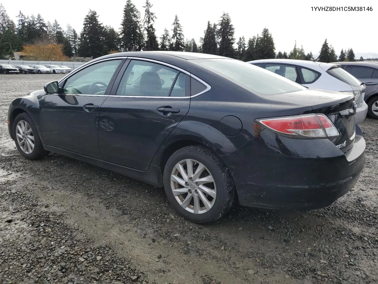 2012 Mazda 6 I VIN: 1YVHZ8DH1C5M38146 Lot: 80379194