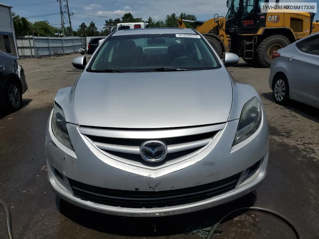 2013 Mazda 6 Touring Plus VIN: 1YVHZ8EHXD5M17330 Lot: 61228474