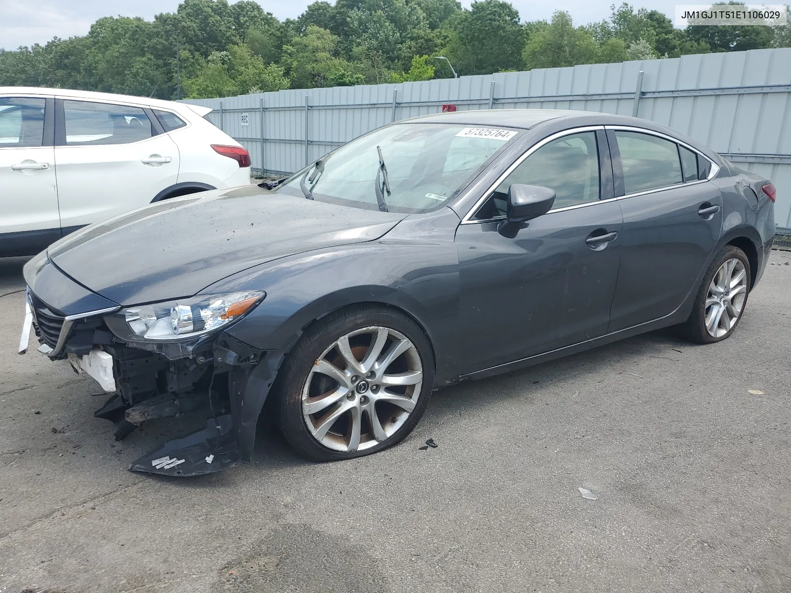 2014 Mazda 6 Touring VIN: JM1GJ1T51E1106029 Lot: 57325764