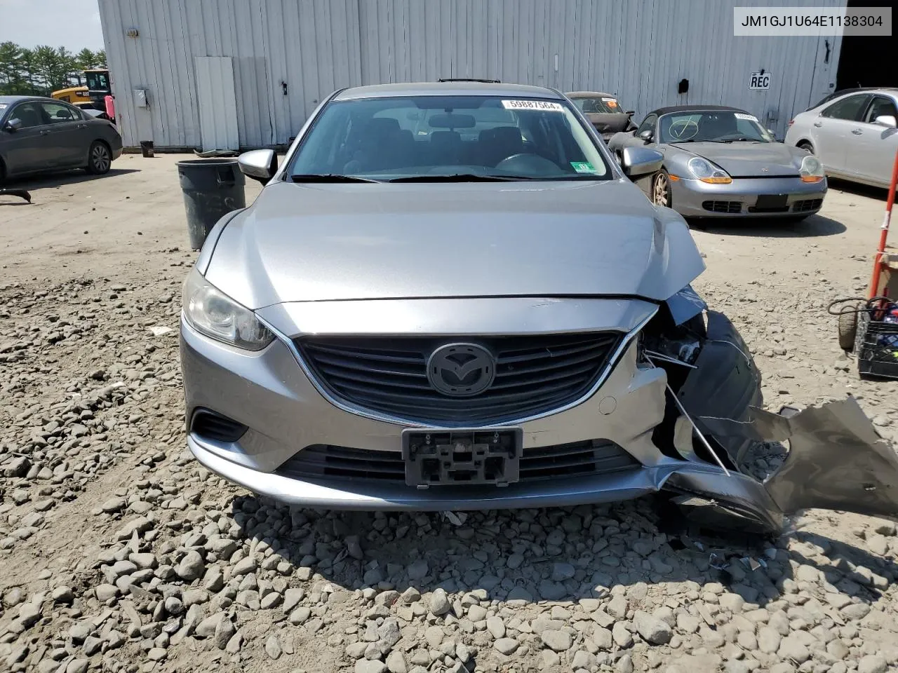 2014 Mazda 6 Sport VIN: JM1GJ1U64E1138304 Lot: 59887564