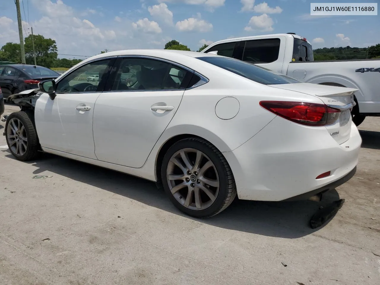 2014 Mazda 6 Grand Touring VIN: JM1GJ1W60E1116880 Lot: 60105384