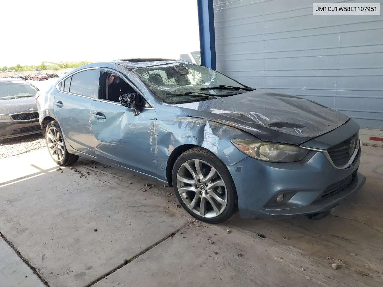 2014 Mazda 6 Grand Touring VIN: JM1GJ1W58E1107951 Lot: 65049404