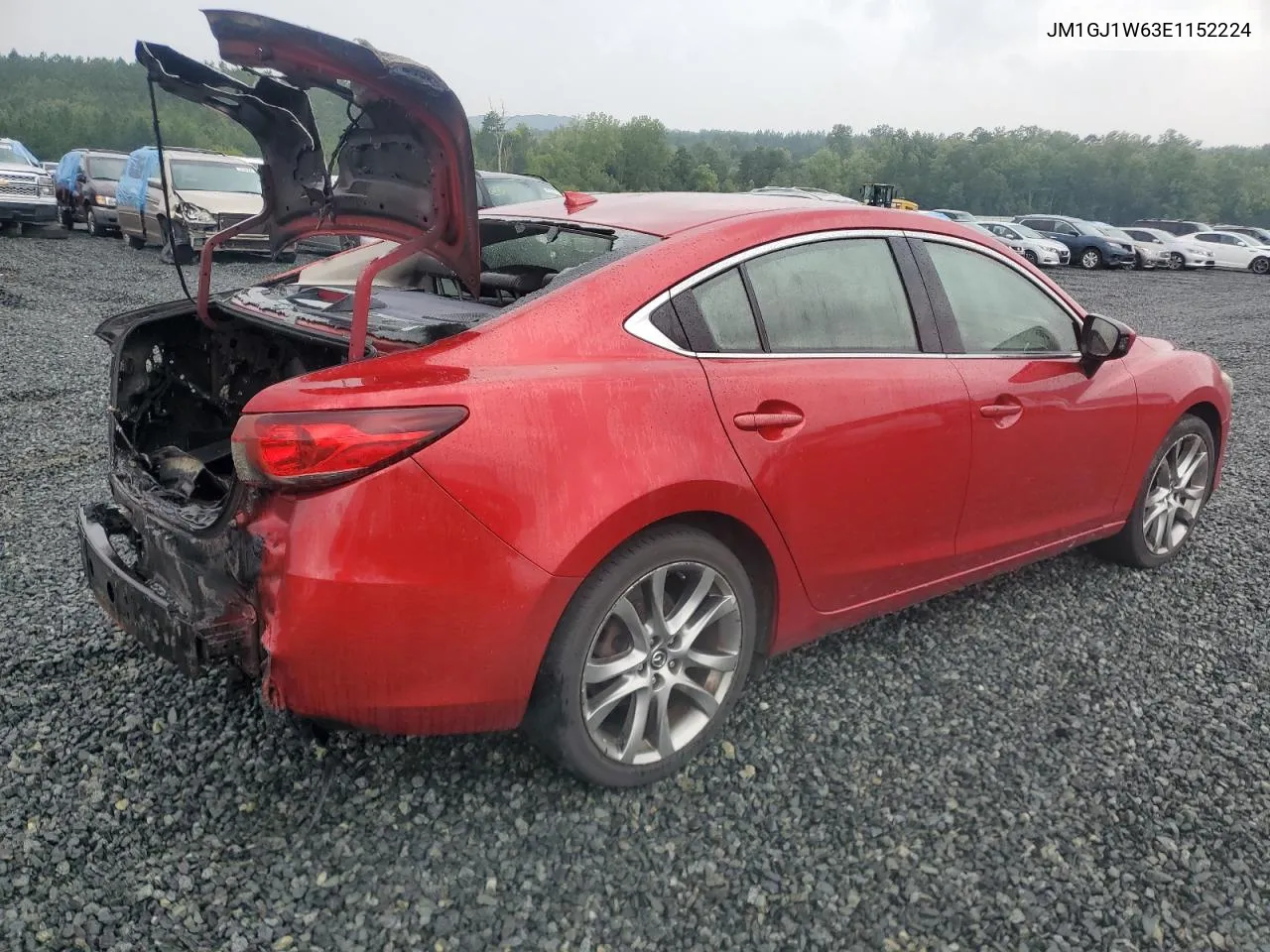 JM1GJ1W63E1152224 2014 Mazda 6 Grand Touring