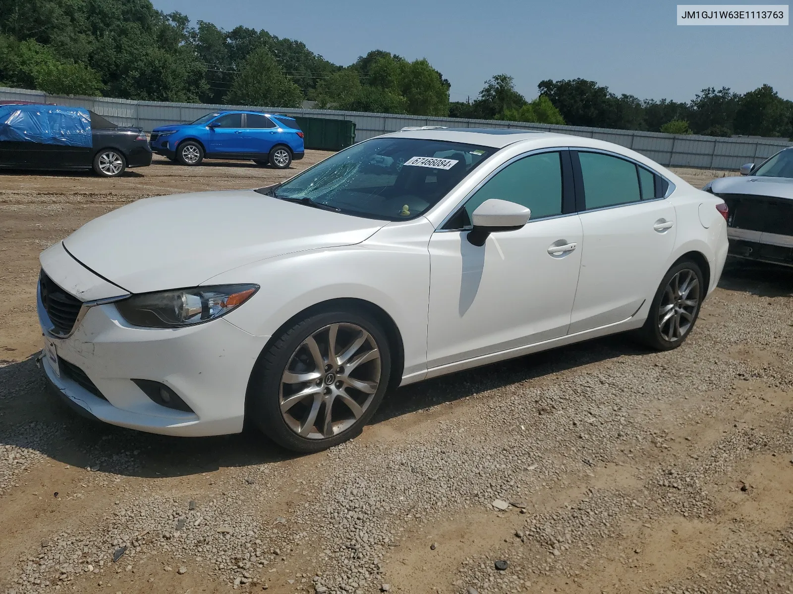 2014 Mazda 6 Grand Touring VIN: JM1GJ1W63E1113763 Lot: 67466084