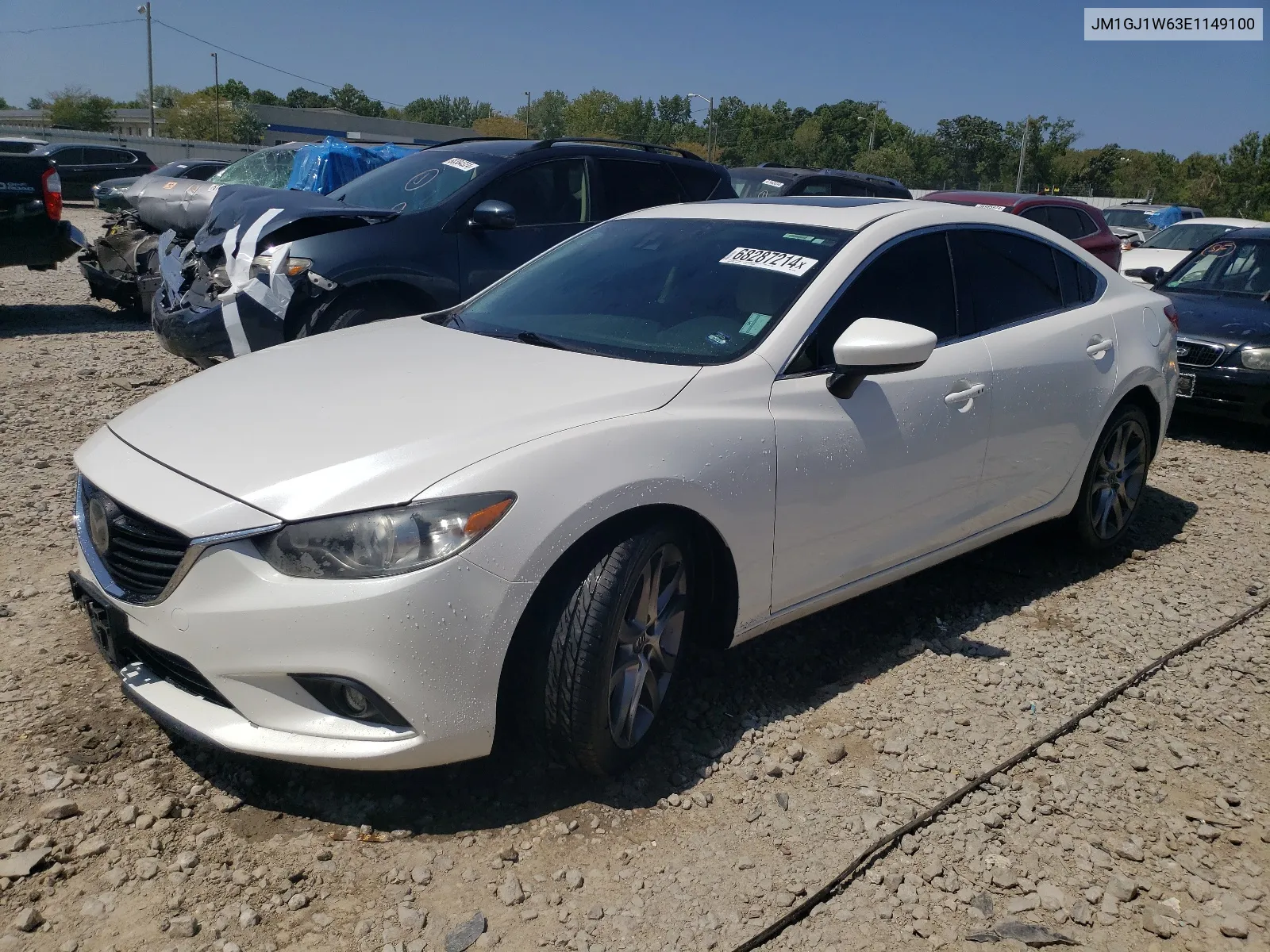 2014 Mazda 6 Grand Touring VIN: JM1GJ1W63E1149100 Lot: 68287214