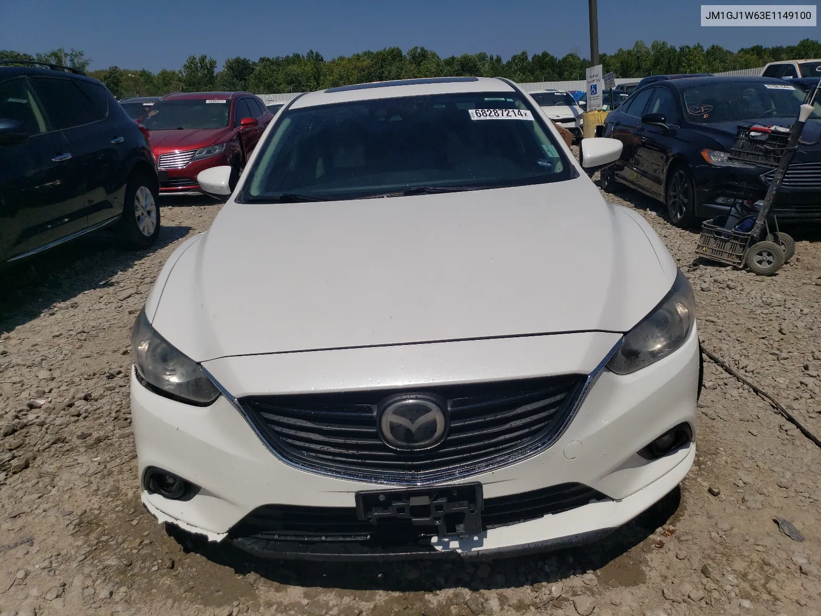 2014 Mazda 6 Grand Touring VIN: JM1GJ1W63E1149100 Lot: 68287214