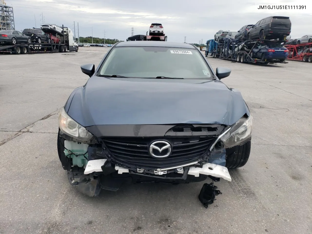 JM1GJ1U51E1111391 2014 Mazda 6 Sport