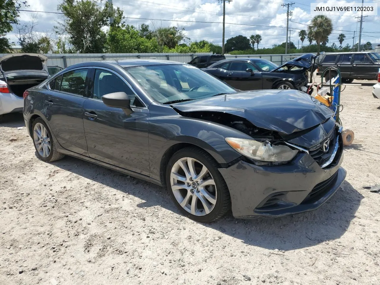 2014 Mazda 6 Touring VIN: JM1GJ1V69E1120203 Lot: 69867114