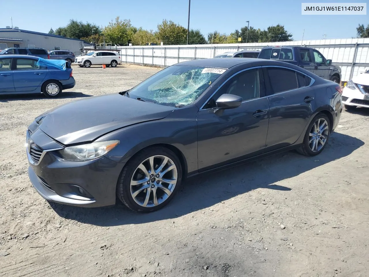 2014 Mazda 6 Grand Touring VIN: JM1GJ1W61E1147037 Lot: 70007714