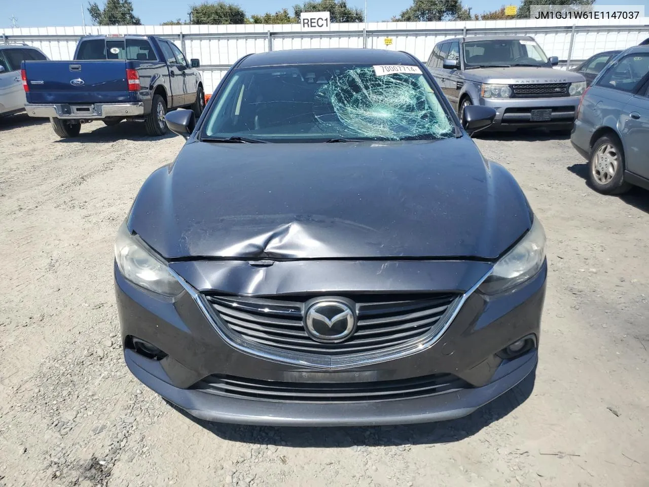 2014 Mazda 6 Grand Touring VIN: JM1GJ1W61E1147037 Lot: 70007714