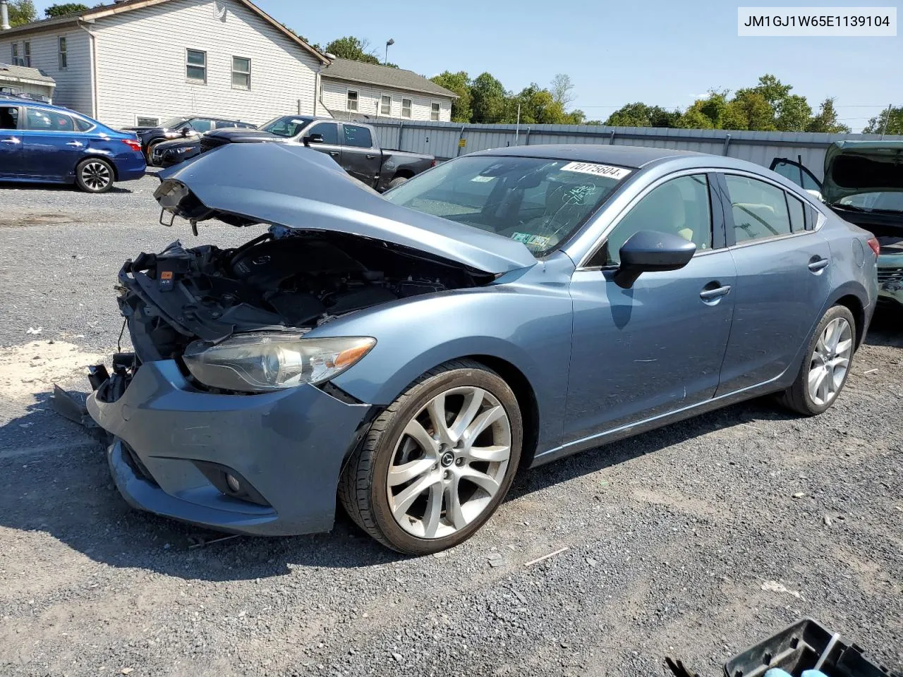 2014 Mazda 6 Grand Touring VIN: JM1GJ1W65E1139104 Lot: 70775604