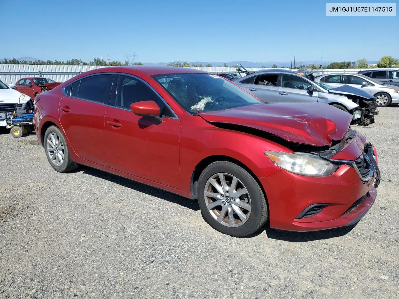 2014 Mazda 6 Sport VIN: JM1GJ1U67E1147515 Lot: 72003544