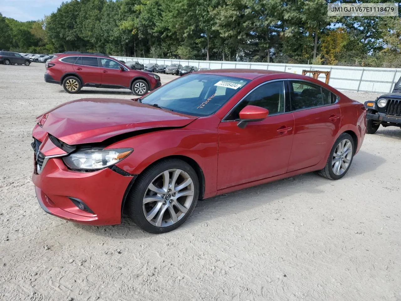 JM1GJ1V67E1118479 2014 Mazda 6 Touring