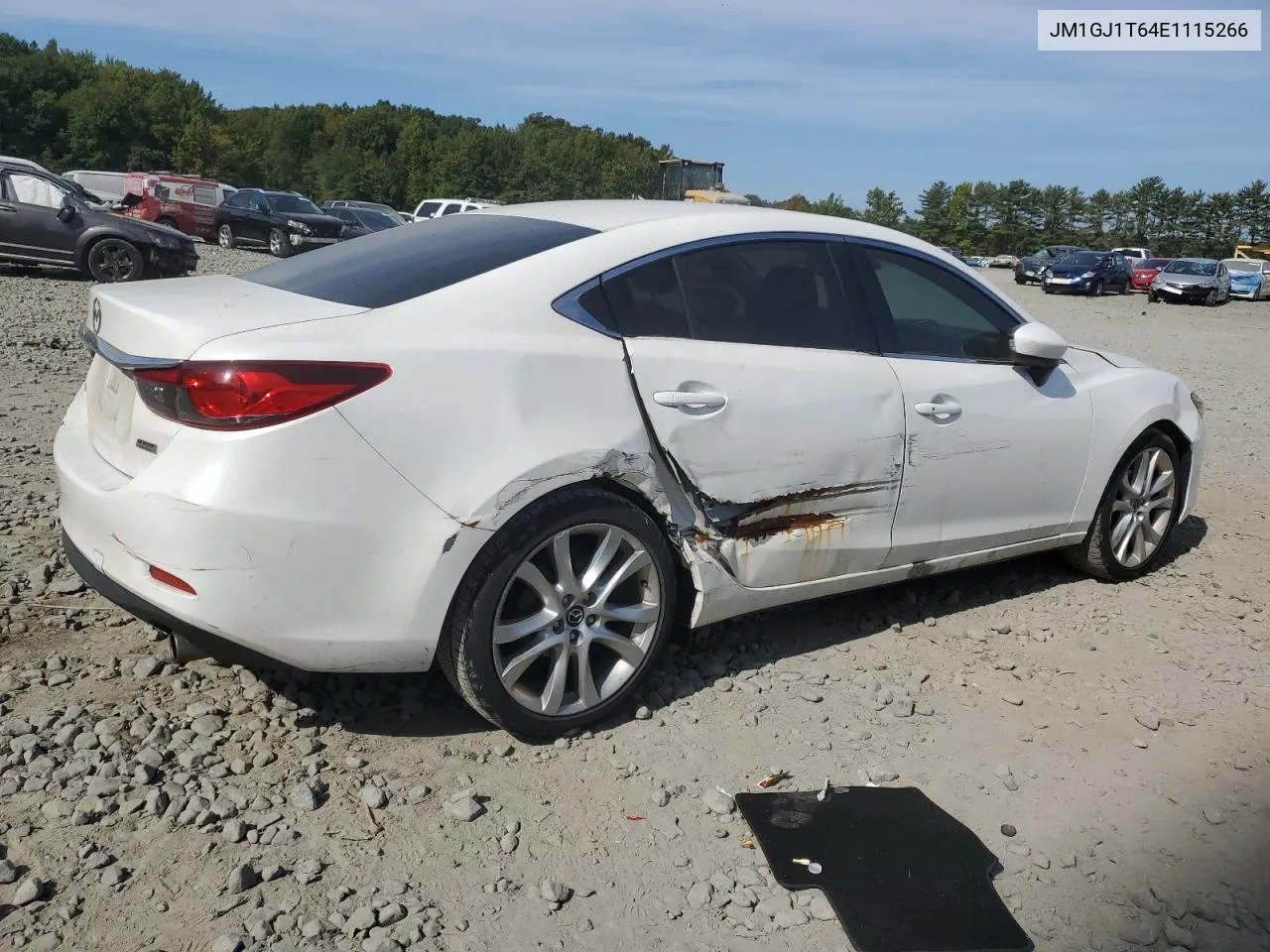 2014 Mazda 6 Touring VIN: JM1GJ1T64E1115266 Lot: 72220454