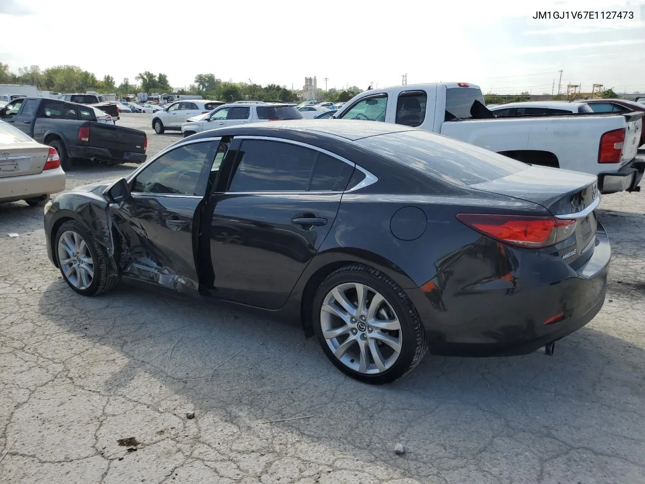 JM1GJ1V67E1127473 2014 Mazda 6 Touring