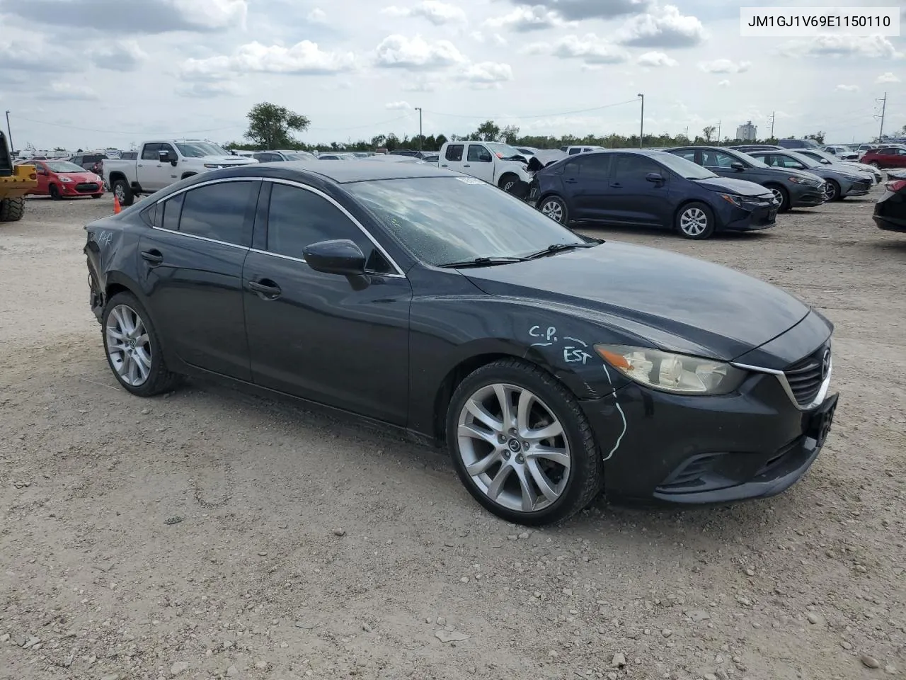 JM1GJ1V69E1150110 2014 Mazda 6 Touring