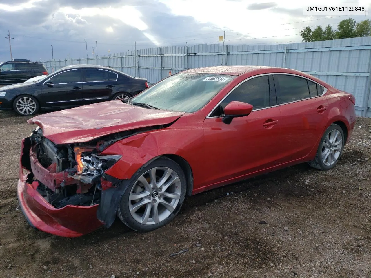 JM1GJ1V61E1129848 2014 Mazda 6 Touring